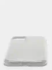 Серебряный чехол для iPhone 11, многослойный, с блёстками