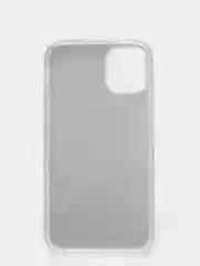 Серебряный чехол для iPhone 11, многослойный, с блёстками