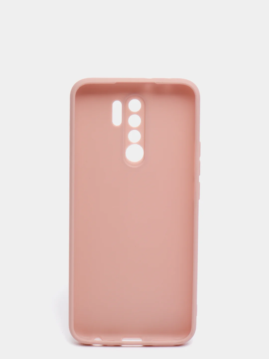 Бежевый чехол Xiaomi Redmi 9 силиконовый