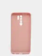Бежевый чехол Xiaomi Redmi 9 силиконовый