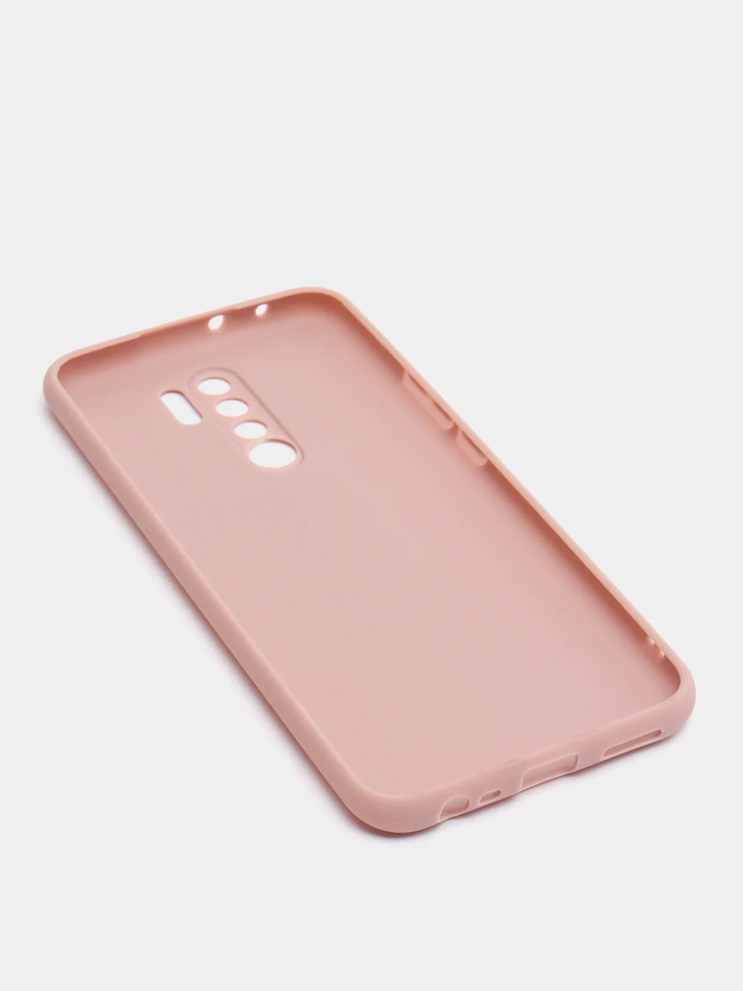 Бежевый чехол Xiaomi Redmi 9 силиконовый