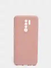 Бежевый чехол Xiaomi Redmi 9 силиконовый