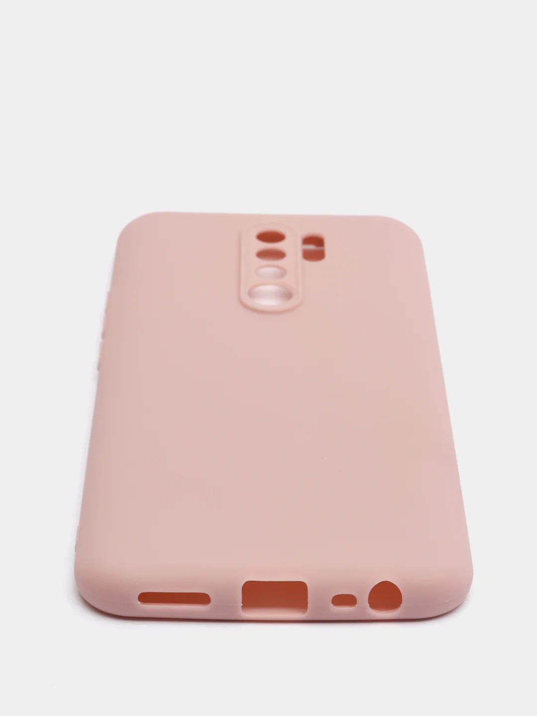 Бежевый чехол Xiaomi Redmi 9 силиконовый