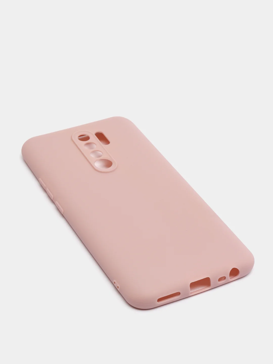 Бежевый чехол Xiaomi Redmi 9 силиконовый