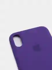 Фиолетовый чехол Silicone Case для IPhone XR