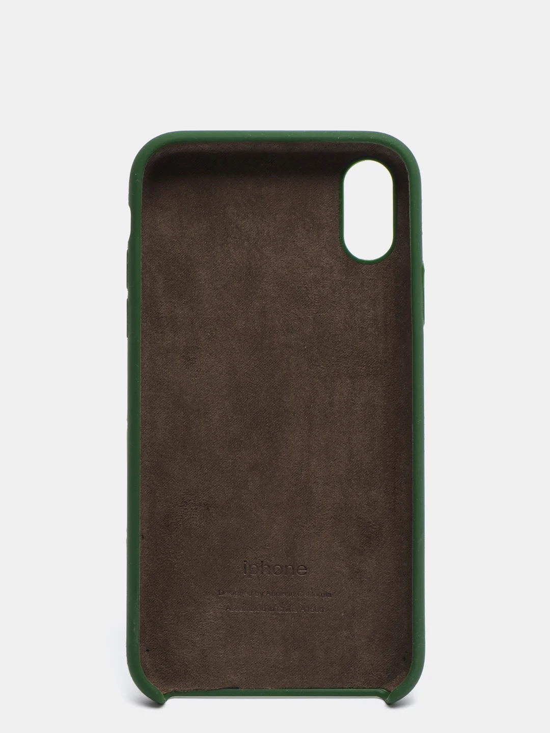 Зеленый чехол Silicone Case для IPhone XR
