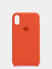 Оранжевый чехол Silicone Case для IPhone XR