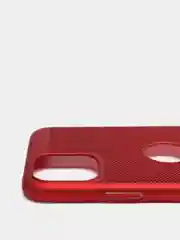 Красный чехол пластиковый для Iphone X/XS,XR   11ProMax  11Pro 11 пластиковый (айфон)