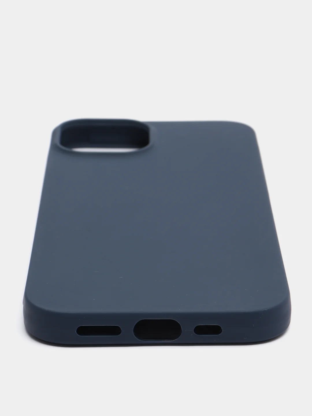 Темно-синий чехол силикон для Iphone 13, 13 Pro, 13 ProMax