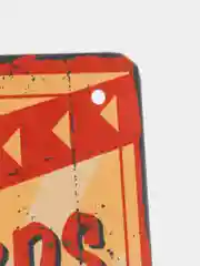 Белый винтажные жестяные таблички "Пляж, Серфинг"