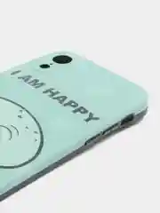 Лайм чехол силиконовый для iPhone XR, 11, 12, 13, по мотивам мультфильма "Спанч Боб", матовый