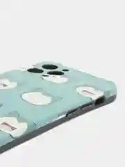 Зеленый чехол силиконовый мультик "Покемоны" для IPhone XR 11 12 mini Pro 13 Pro