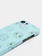 Голубой чехол силиконовый мультик "Покемоны" для IPhone XR 11 12 mini Pro 13 Pro