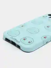 Голубой чехол силиконовый мультик "Покемоны" для IPhone XR 11 12 mini Pro 13 Pro