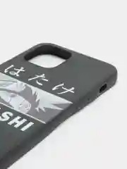 Угольный чехол аниме манга "Наруто" 2 для iPhone 6/6s 7/8 7/8 Plus XS 11 XR 12 pro mini 13