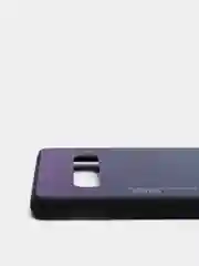 Фиолетовый градиентный чехол из закаленного стекла для Samsung S10/S20/A51/A71/S9/A01/A50/A20/A70