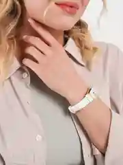 Кремовый женские кварцевые часы