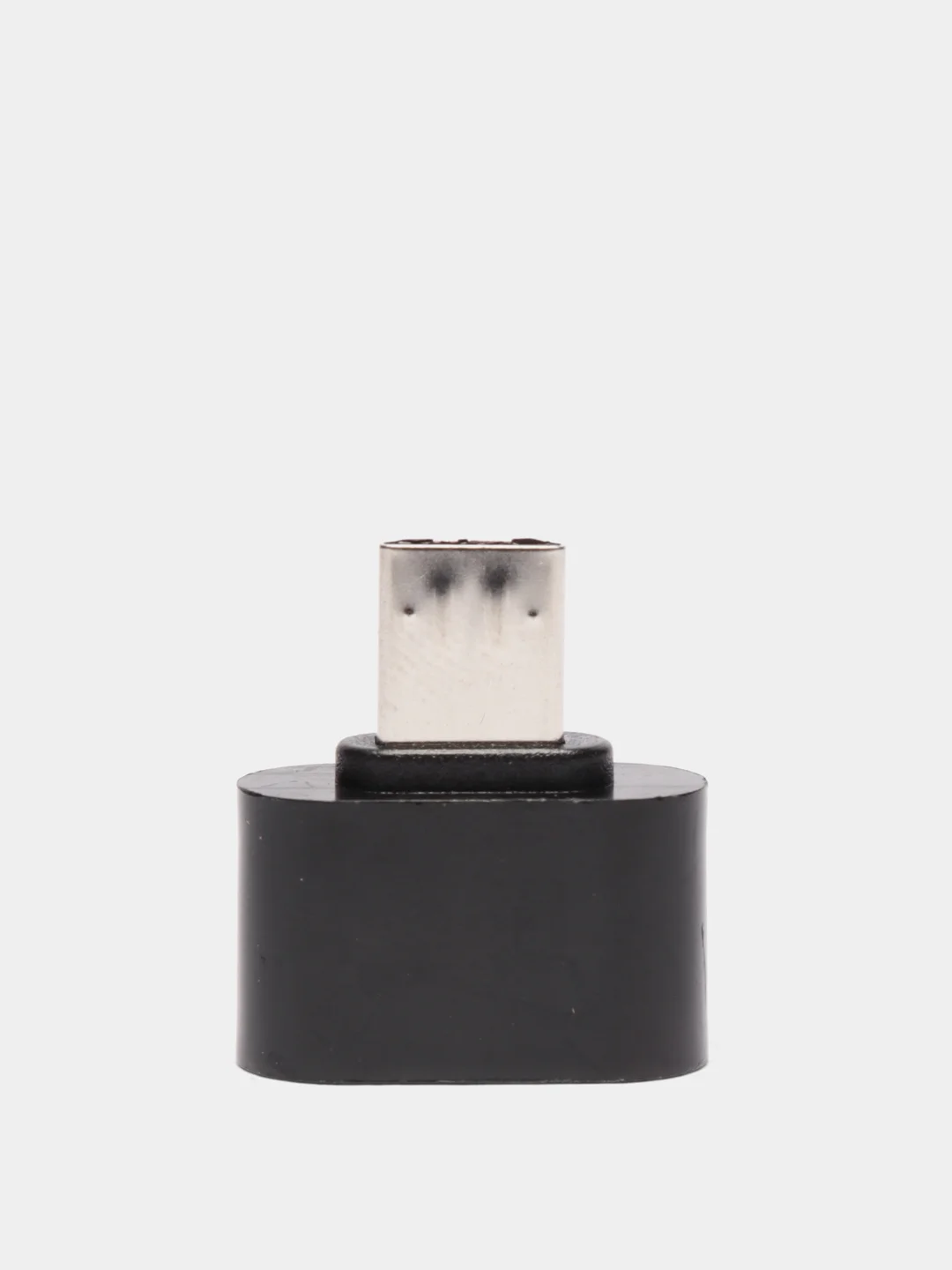 Черный адаптер переходник usb micro usb otg