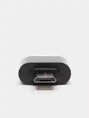 Черный адаптер переходник usb micro usb otg