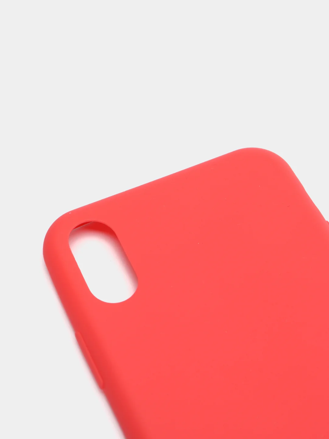 Коралловый чехол для iPhone 5 5s SE 6 6s 7 8 Plus X матовый силикон 1мм цветной