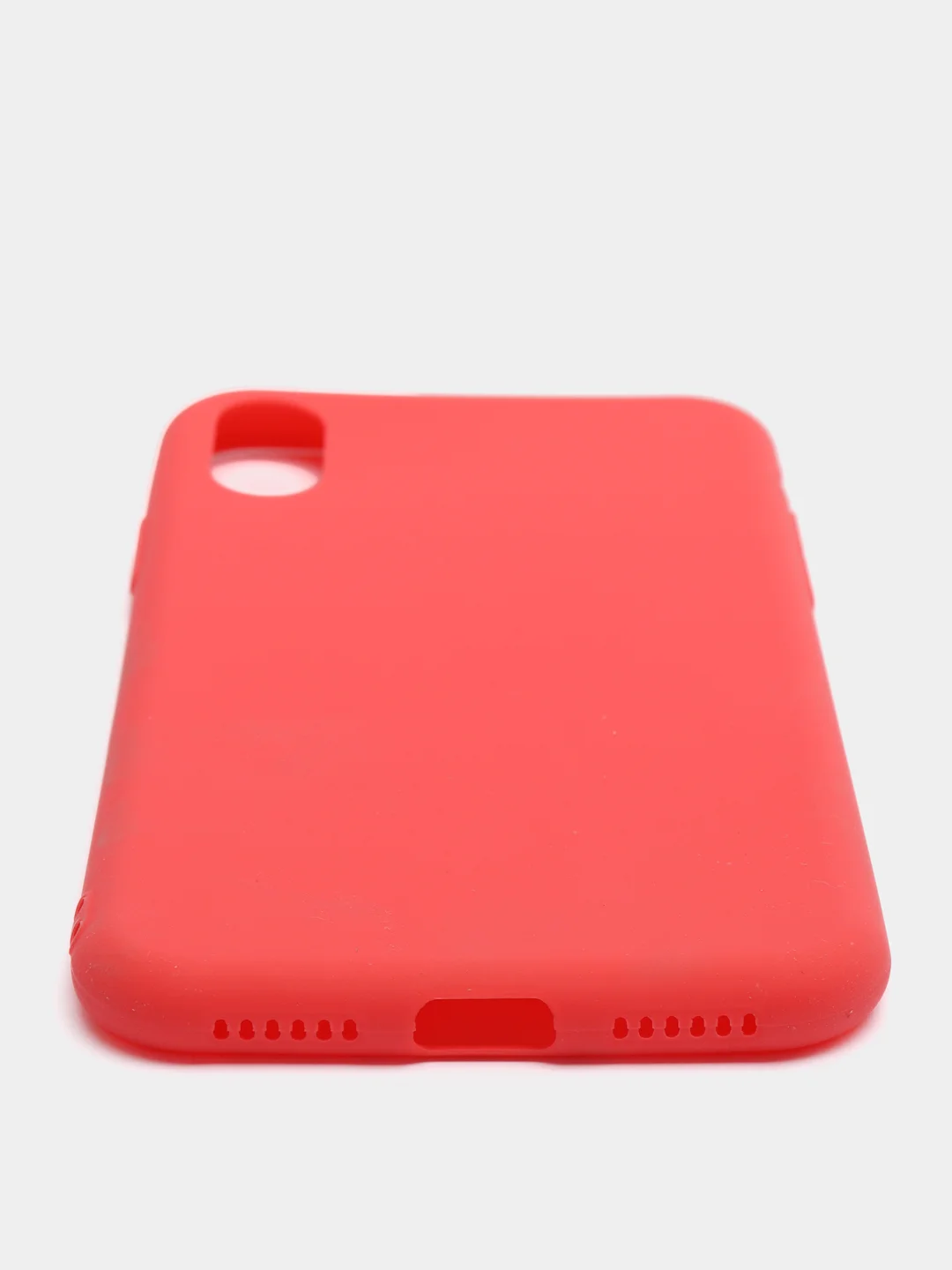 Коралловый чехол для iPhone 5 5s SE 6 6s 7 8 Plus X матовый силикон 1мм цветной