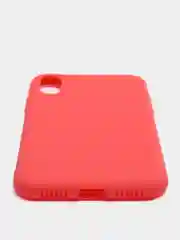 Коралловый чехол для iPhone 5 5s SE 6 6s 7 8 Plus X матовый силикон 1мм цветной