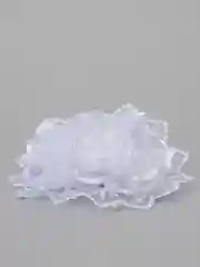 Белый белые банты 11см