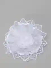 Белый белые банты 11см