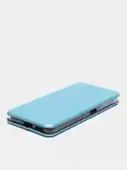 Голубой чехол-книжка Xiaomi Redmi Note 11 pro