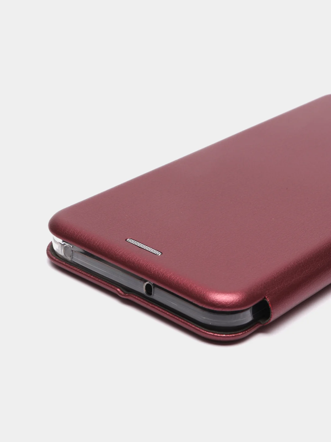 Бордовый чехол-книжка Vivo Y21 / Vivo Y33S