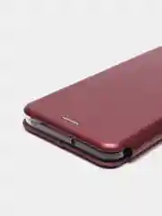 Бордовый чехол-книжка Vivo Y21 / Vivo Y33S