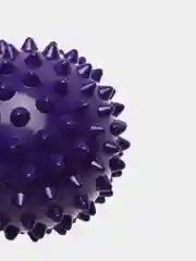Фиолетовый массажный мяч для МФР, проминания стопы, йоги и фитнеса, мяч с шипами
