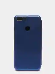 Синий чехол книжка Huawei P Smart 2018