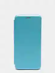 Голубой чехол-книжка для Tecno Spark 8C / Tecno Go 2022