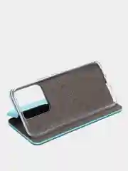 Голубой чехол-книжка для Tecno Spark 8C / Tecno Go 2022