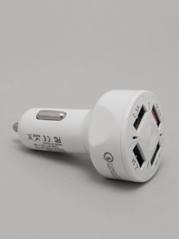 Автомобильное зарядное устройство Quick Charge 3.0., c 4 USB