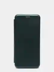 Тёмно-зелёный чехол-книжка для Tecno Spark 8C / Tecno Go 2022