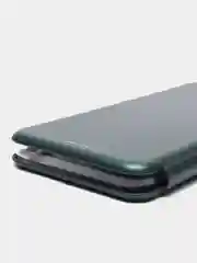 Тёмно-зелёный чехол-книжка для Tecno Spark 8C / Tecno Go 2022