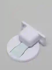 Белый ограничитель для дверей, магнитный