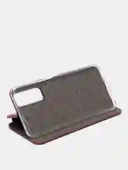 Бордовый чехол-книжка Vivo Y31 / Vivo Y53S