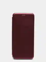Бордовый чехол-книжка Xiaomi Redmi Note 11 pro