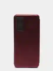 Бордовый чехол-книжка Xiaomi Redmi Note 11 pro