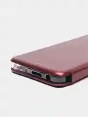 Бордовый чехол-книжка Xiaomi Redmi Note 11 pro