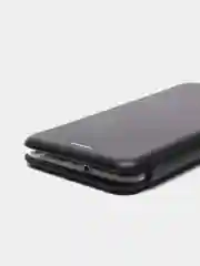 Черный чехол книжка Huawei P Smart 2018