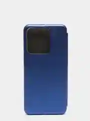 Синий чехол-книжка для Tecno Spark 8C / Tecno Go 2022
