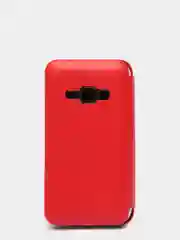 Красный чехол книжка Samsung Galaxy J1 2016 / J120