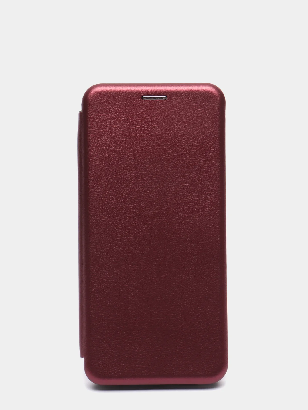 Бордовый чехол-книжка для Tecno Spark 8C / Tecno Go 2022