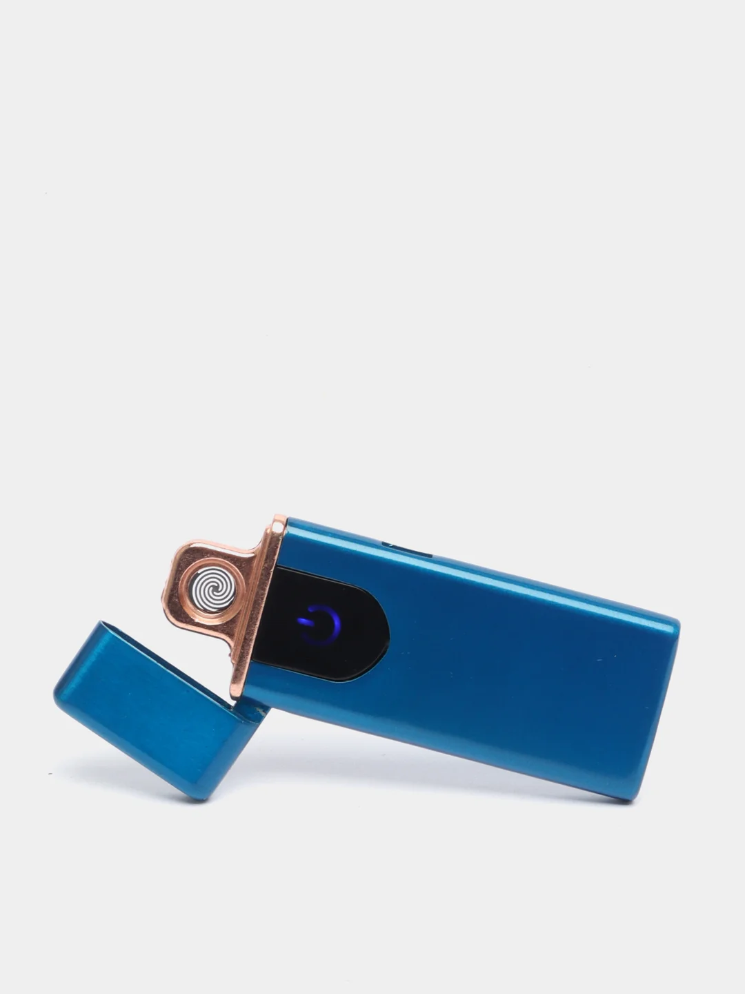 Синий зажигалка электронная USB, спиральная