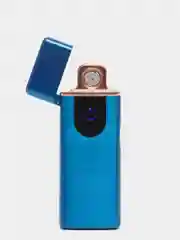Синий зажигалка электронная USB, спиральная