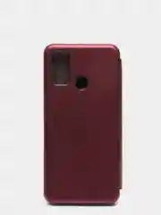 Бордовый чехол-книжка TECNO Spark 7
